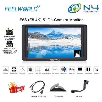 Feelworld F6S F5 5in-1