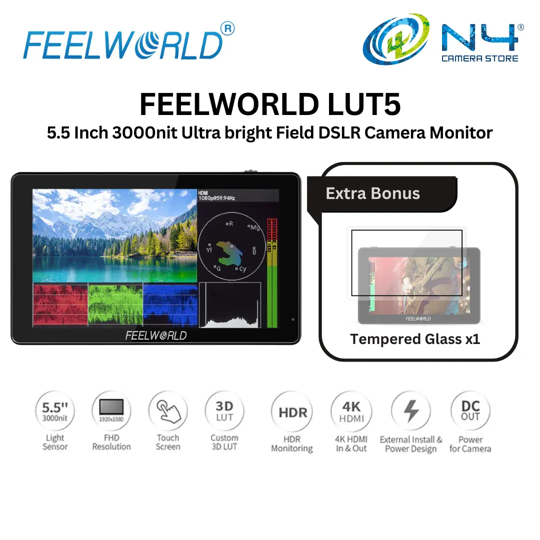 FEELWORLD LUT5 5.5 I-1
