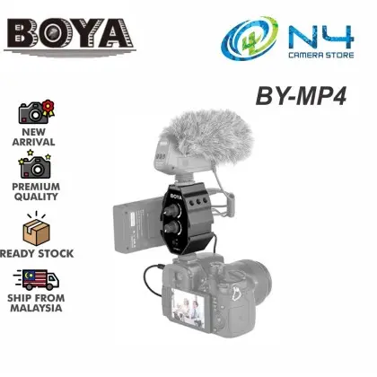 BOYA BY-MP4 Audio Ad-1