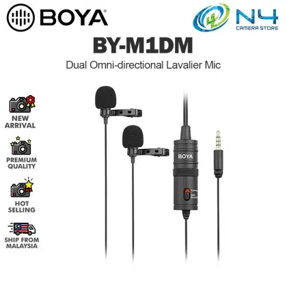 BOYA BY-M1DM Dual Om-1