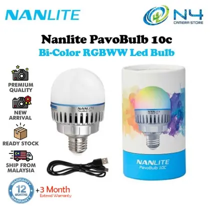Nanlite PavoBulb 10C-1
