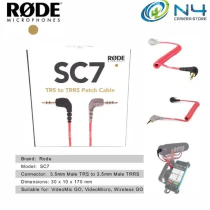 Rode SC7 3.5MM TRS T-1