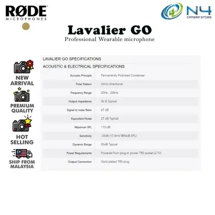 Rode Lavalier GO Mic-2