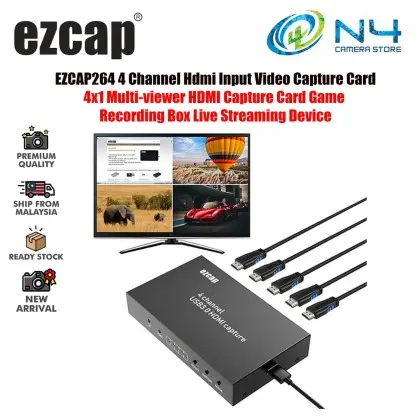 Ezcap264 4 Channel H-1