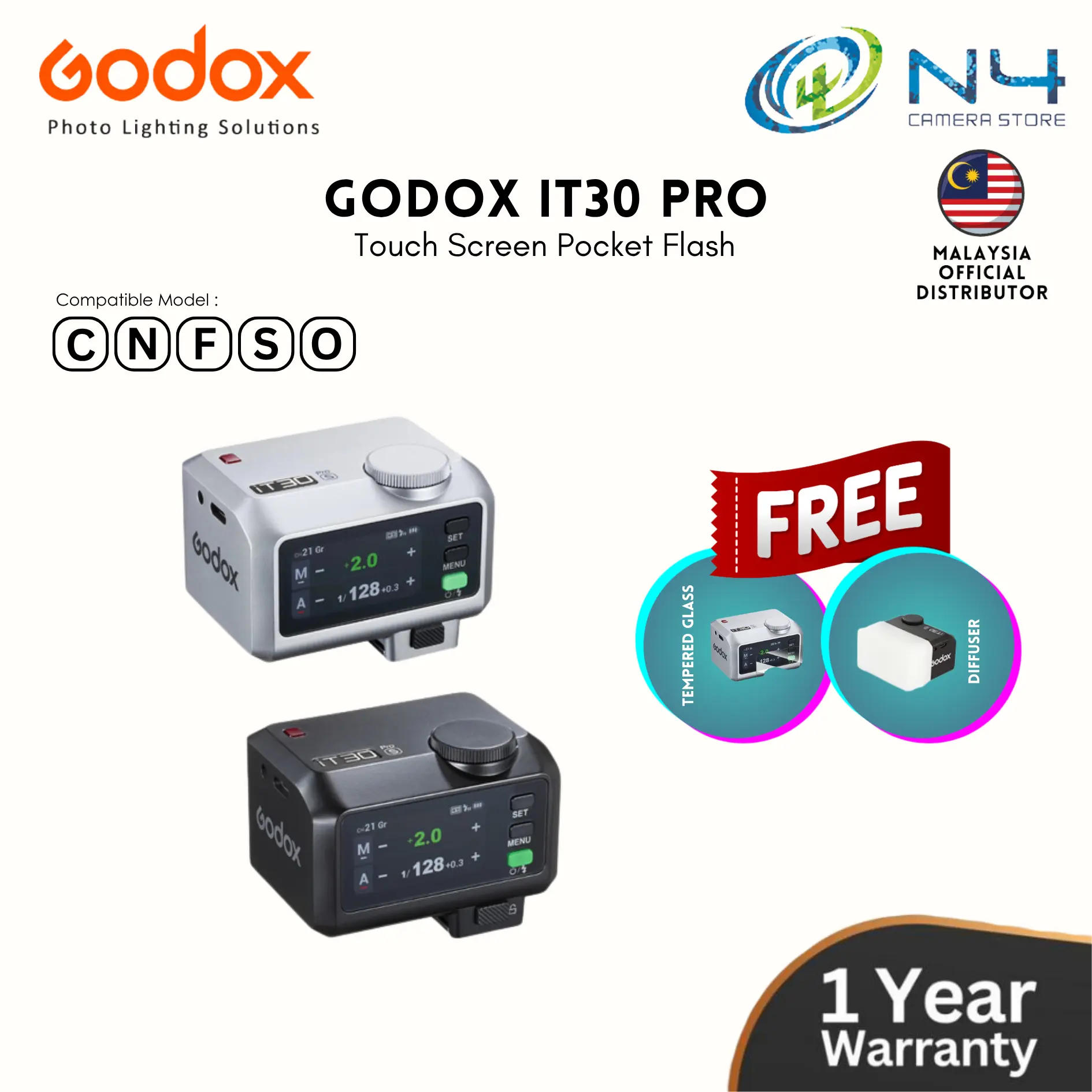 Godox iT30 Pro C/N/S-1