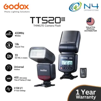 Godox TT520III Unive-2