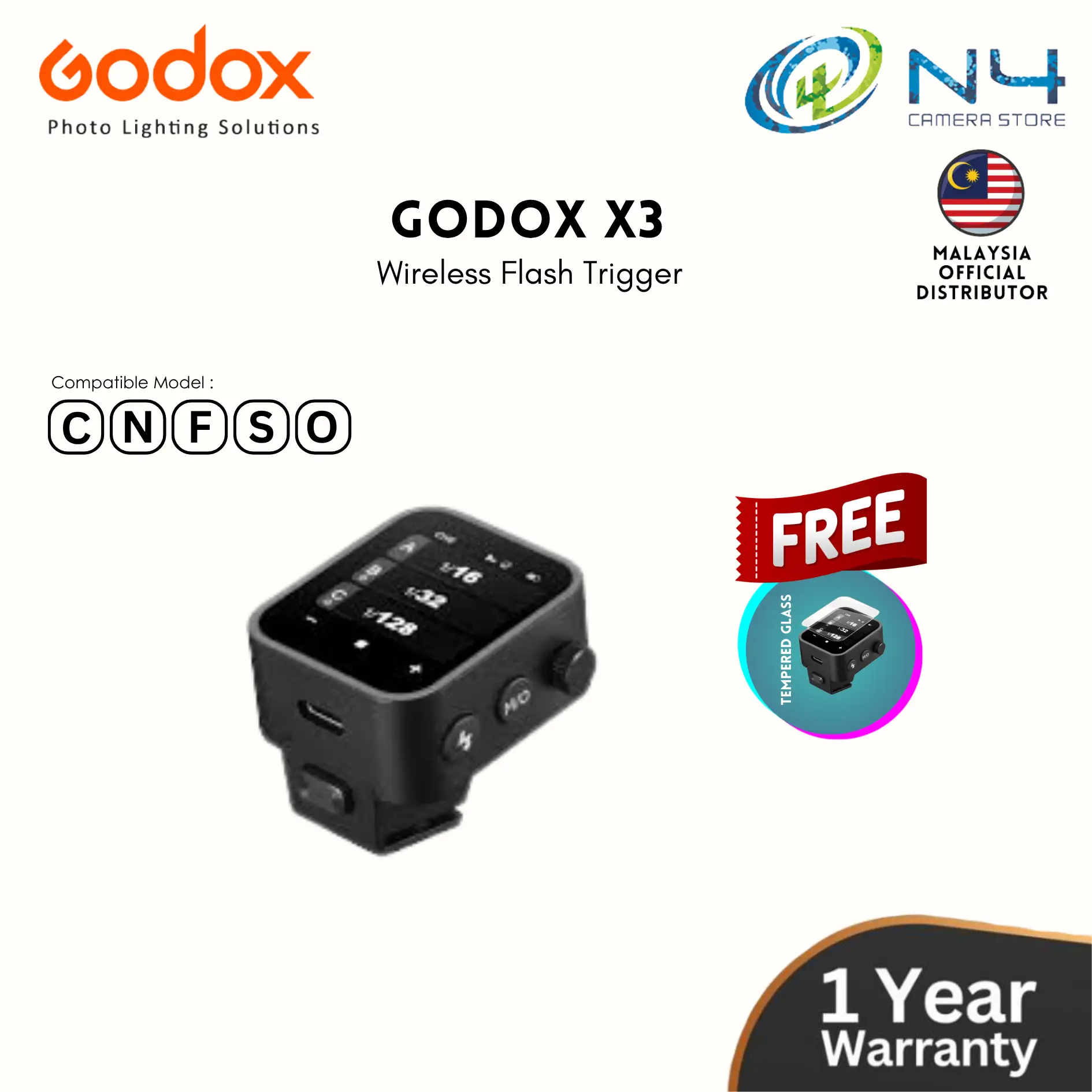 Godox X3 TTL Wireles-1