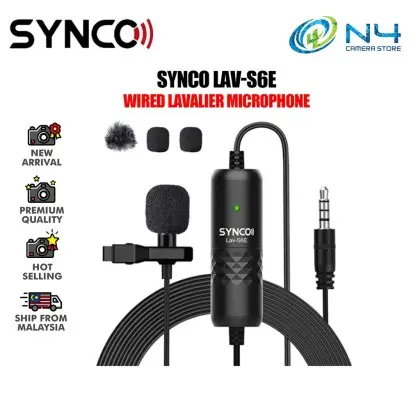 SYNCO Audio LAV-S6E-1