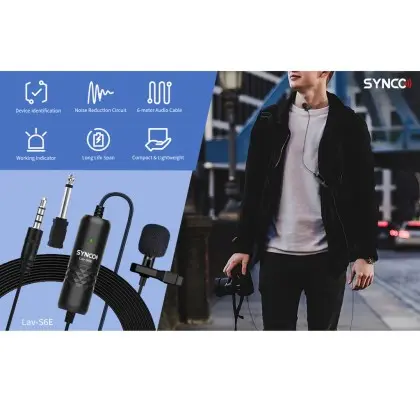 SYNCO Audio LAV-S6E-2