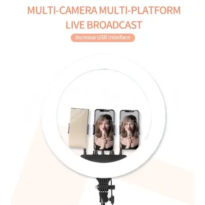 18" LED Ring Light 1-2
