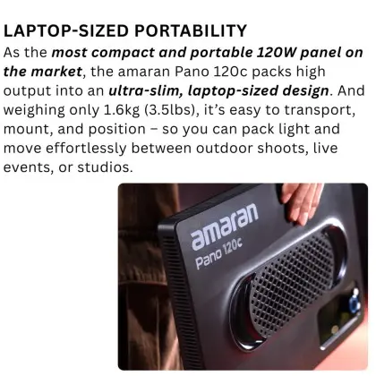 APUTURE Amaran Pano-2