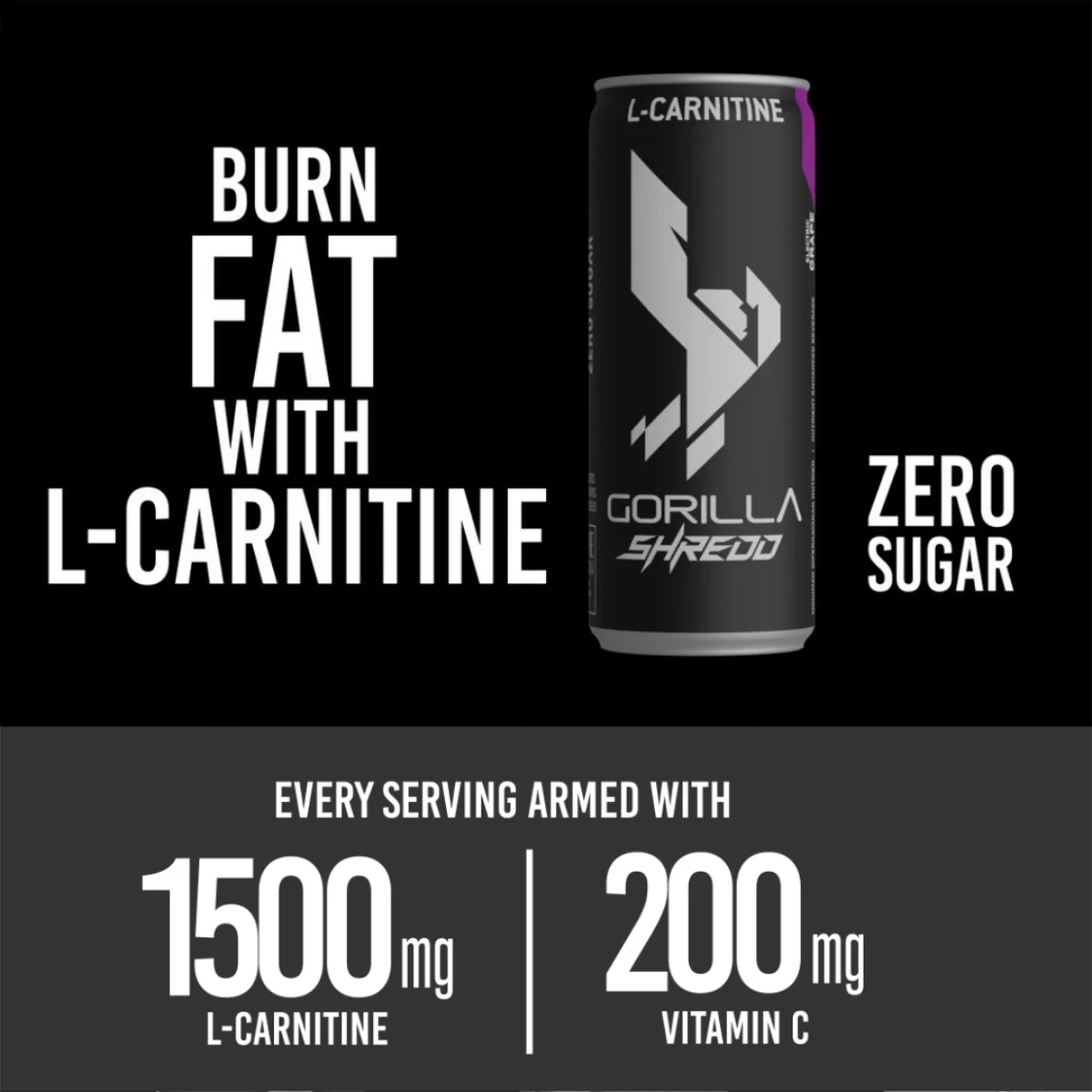 Gorilla Sport Drink (250 / 325ml) - Turbo / Shredd / Fuel / Hurricane