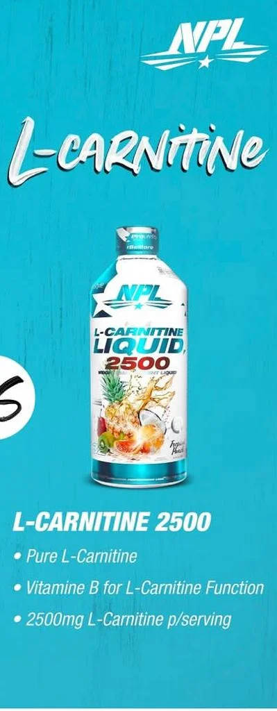 NPL L-Carnitine Liquid 2500 (480ml)