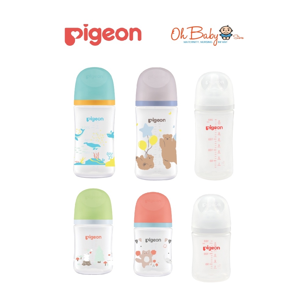 Baby Bottle Oh Baby Store Setia Alam Pigeon New SofTouch PP Baby
