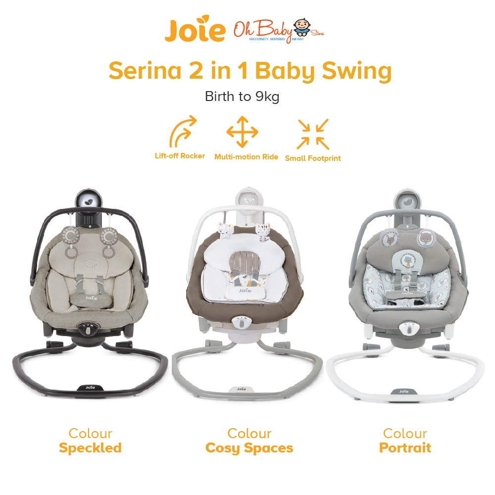 Joie Serina in Baby Swing Birth to 9kg - Main Image