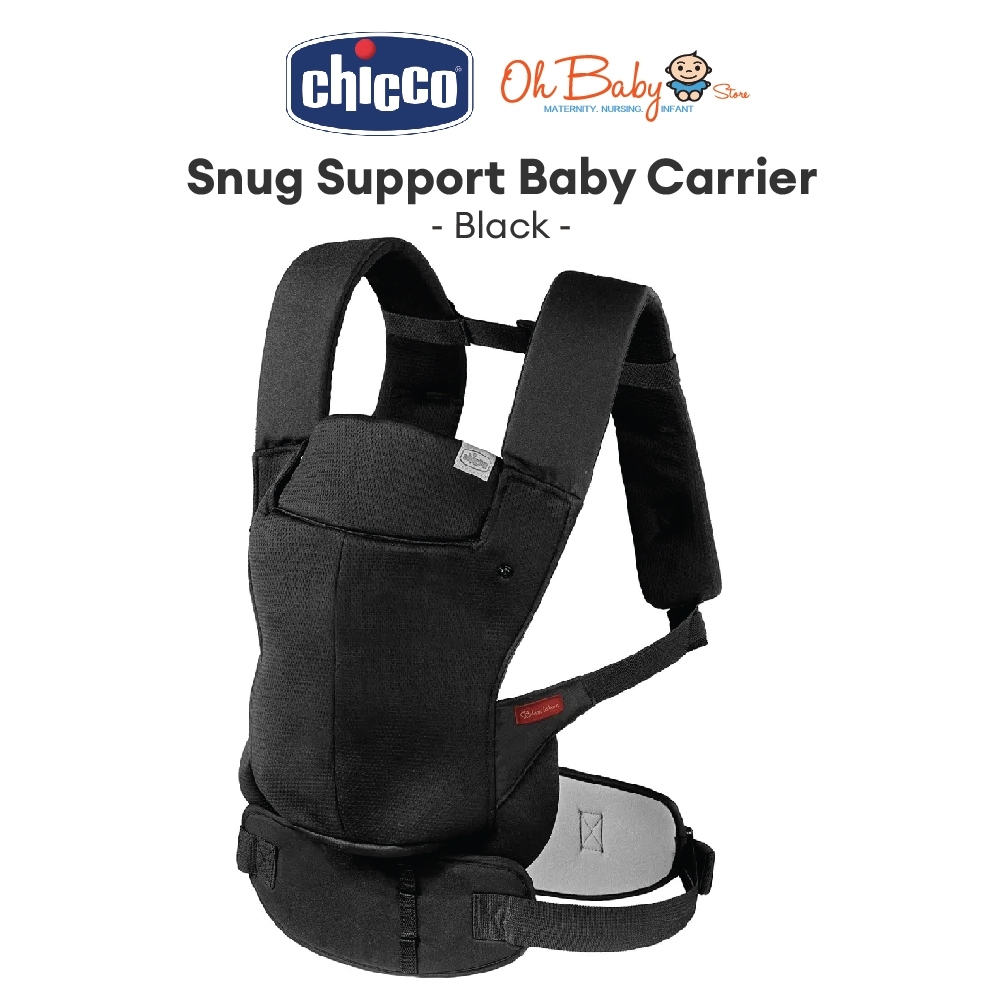 Chicco Snug Support Baby Carrier Black Oh Baby Store l Best