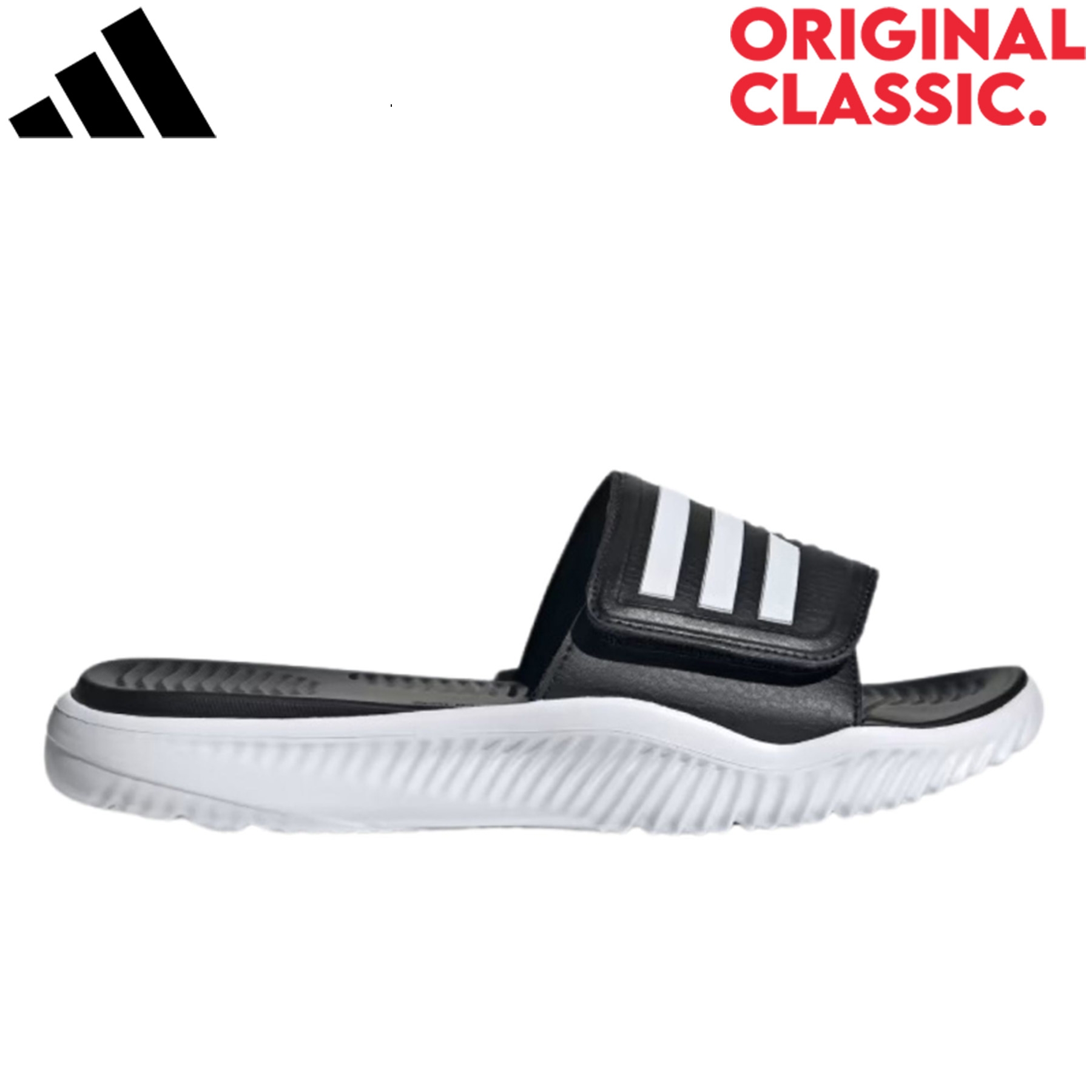 Adidas Alphabounce Slides Black Original Classic Malaysia