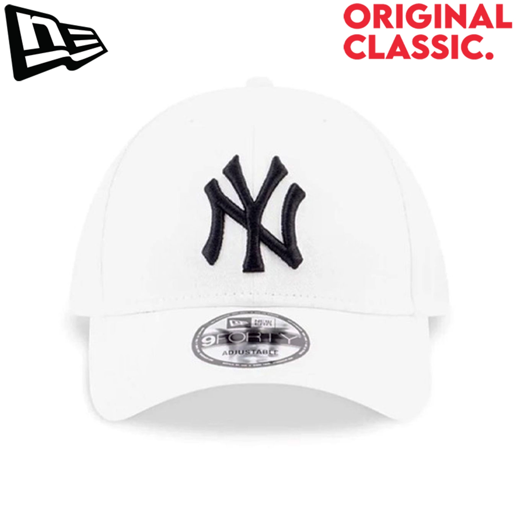 New Era New York Yankees 9Forty Cap White Original Classic