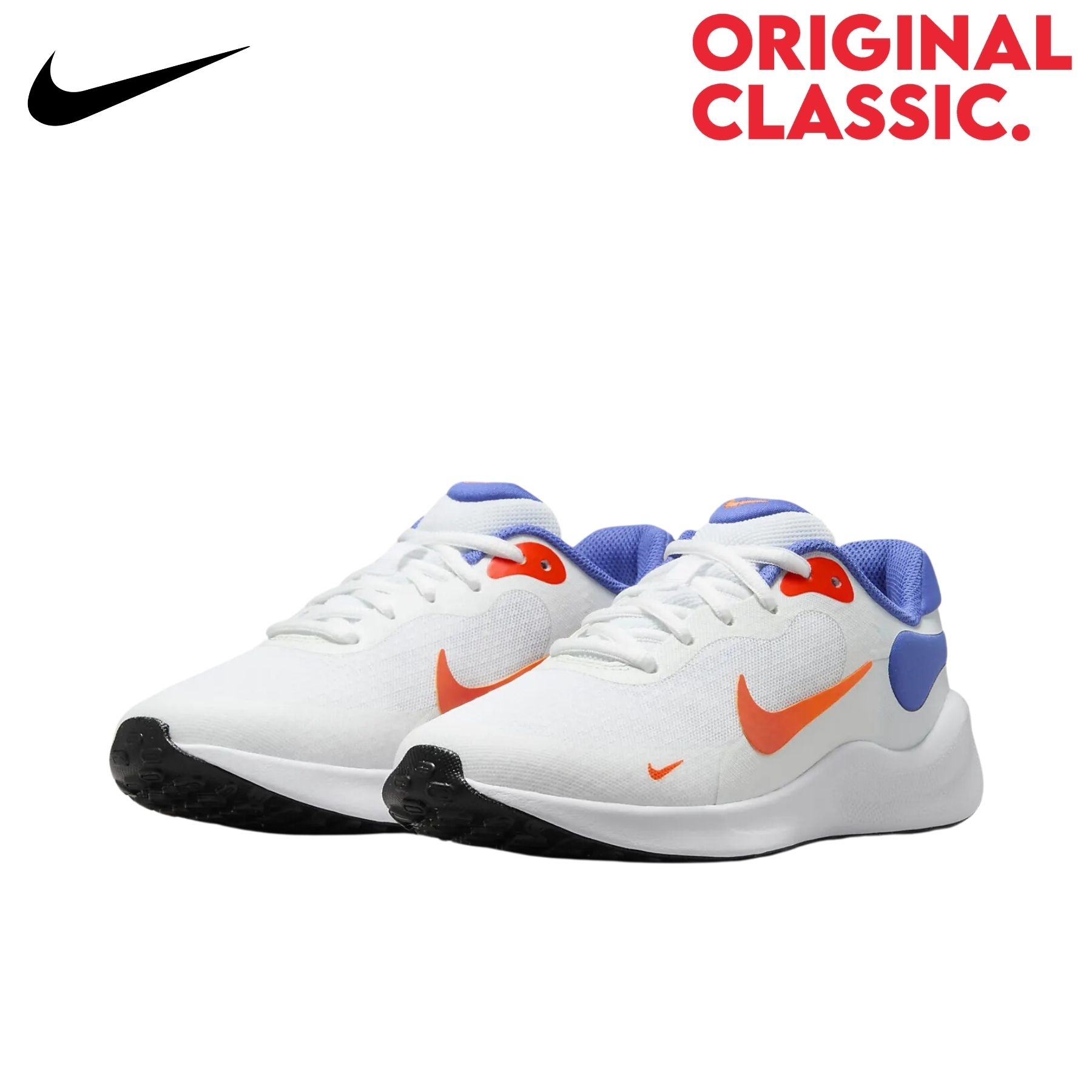 Nike Revolution Kids' Running Shoes White/Astronomy Blue