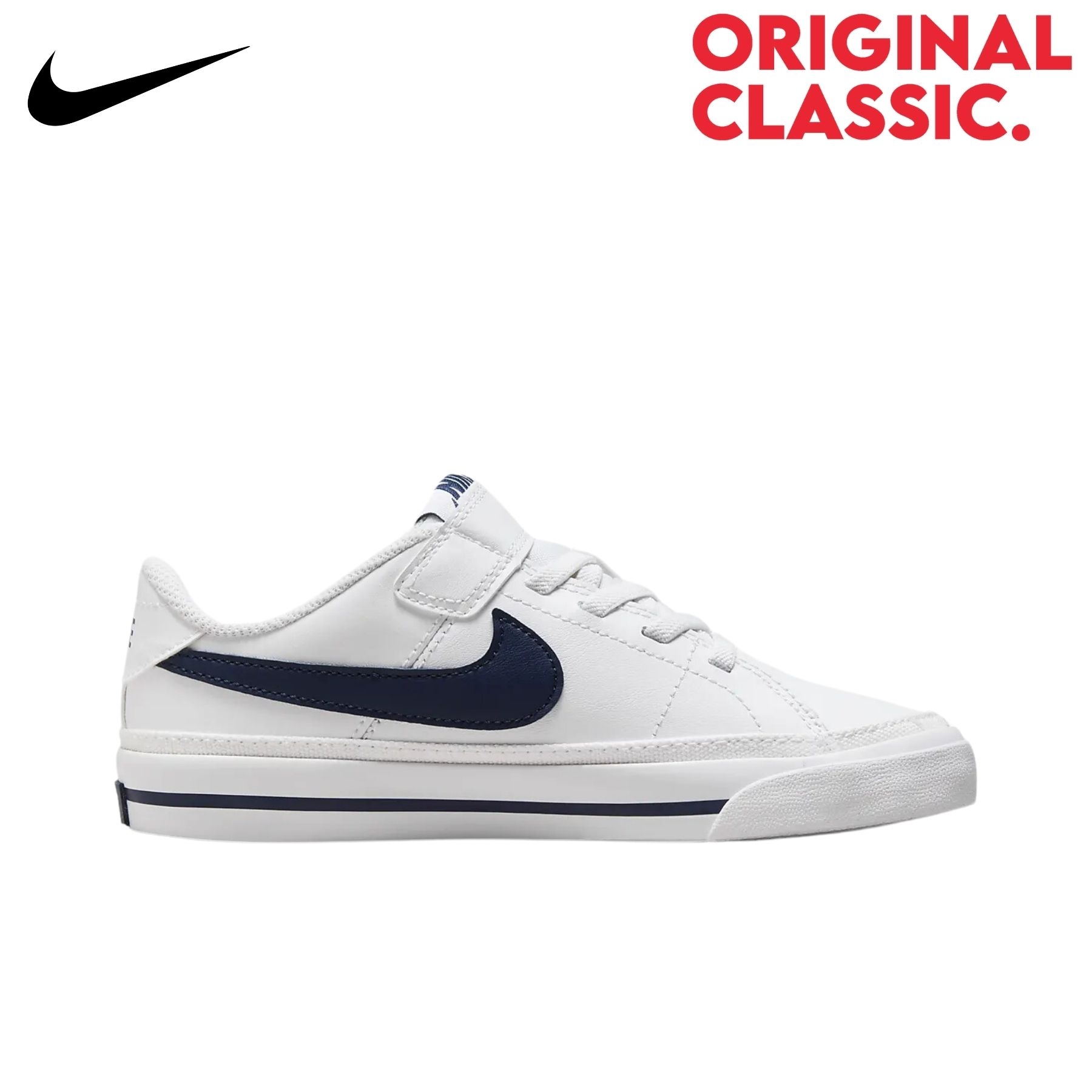 Nike Court Legacy Kids' White/Midnight Navy - Main Image