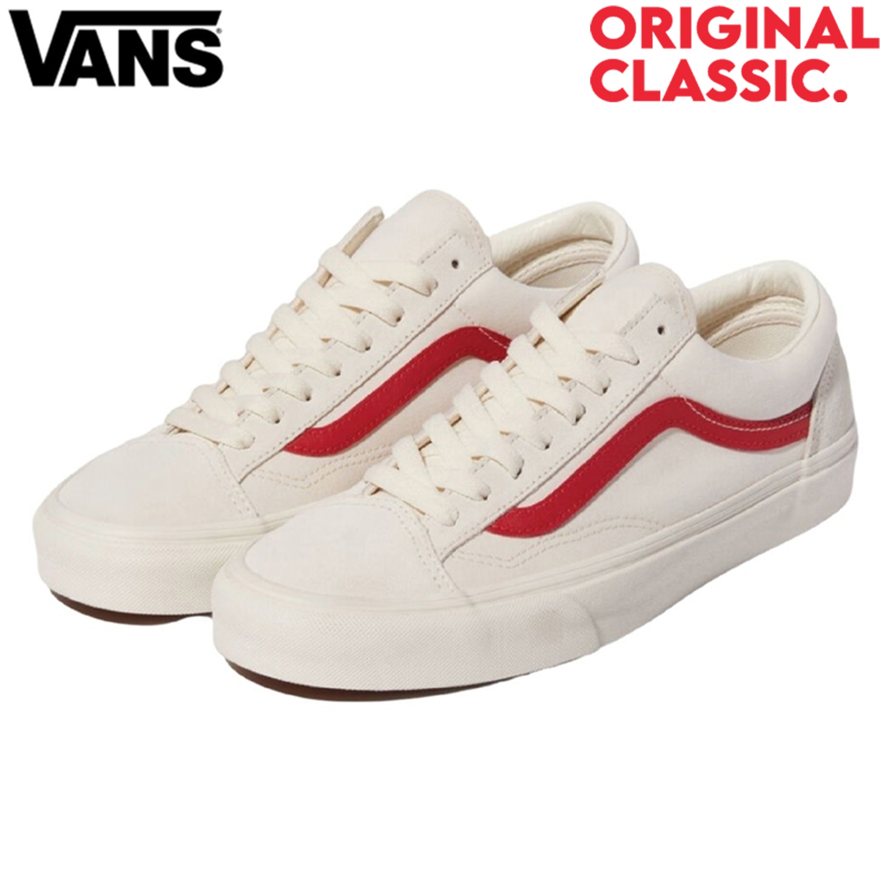 Vans Old Skool Style 36 Marshmallow Original Classic Malaysia