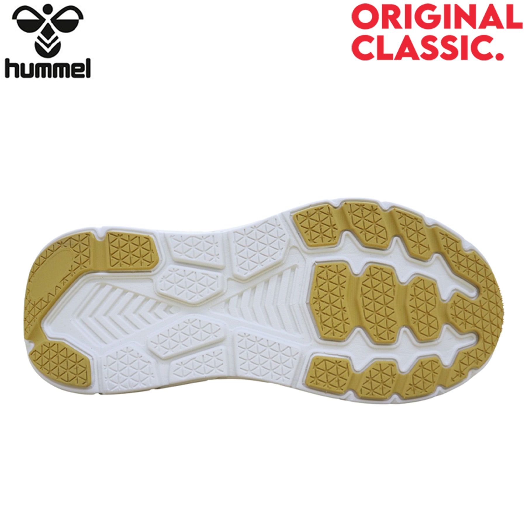 Hummel Run X1 White/ Yellow Beige Original Classic Malaysia