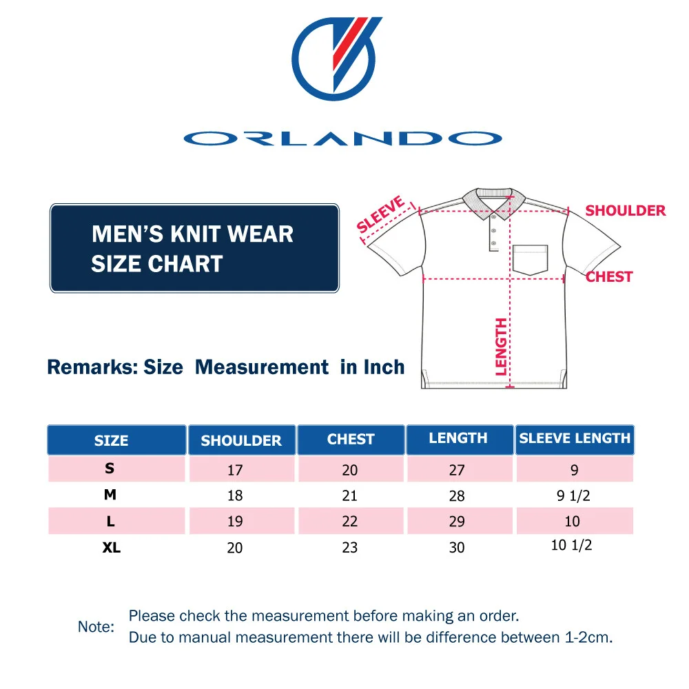 ORLANDO Men Polo Tee