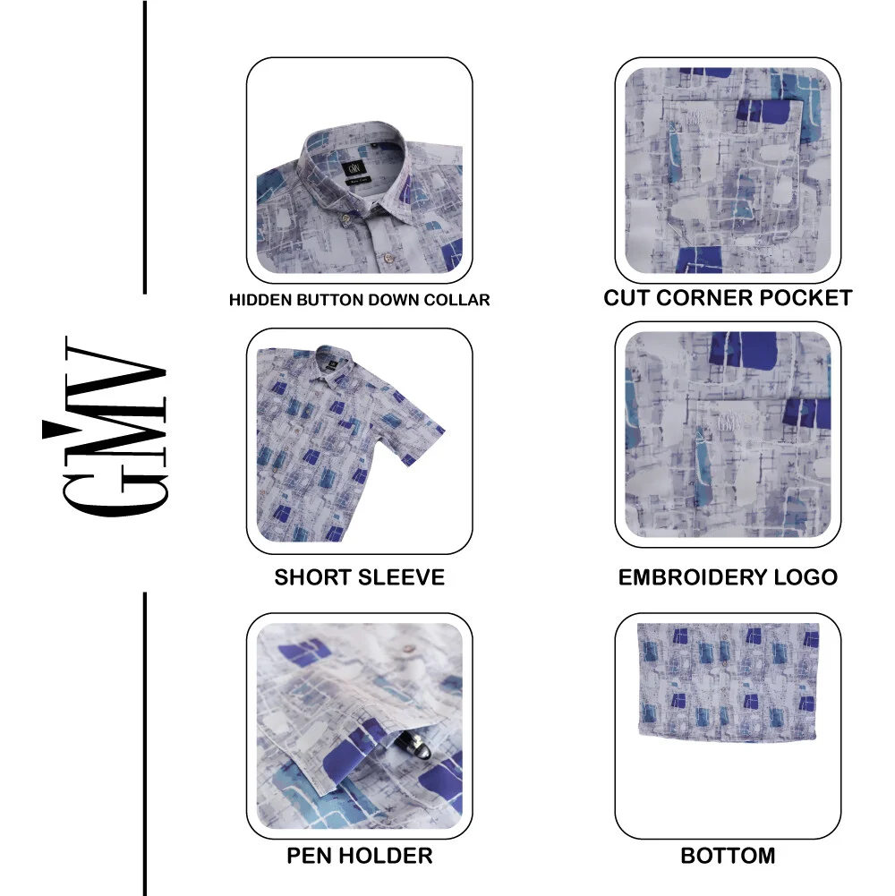 GMV Men's Short Slee