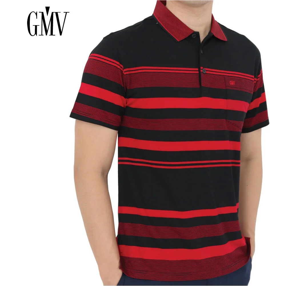 GMV Men Stripe Polo
