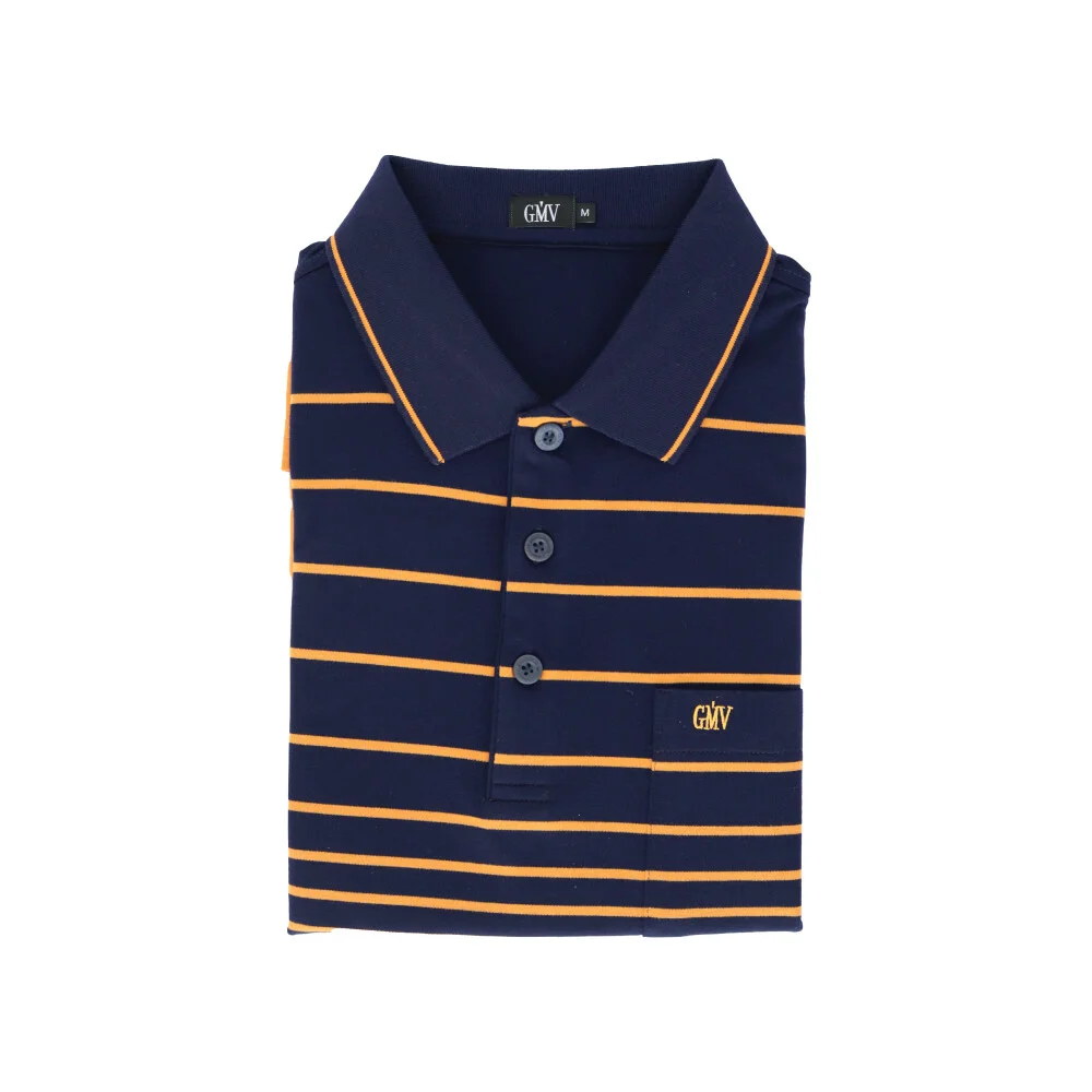GMV Men Stripe Polo