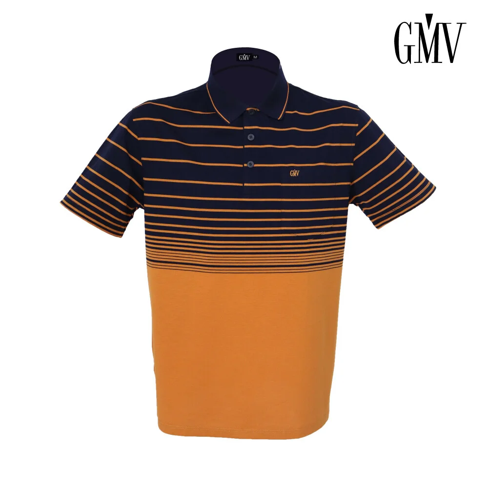 GMV Men Stripe Polo