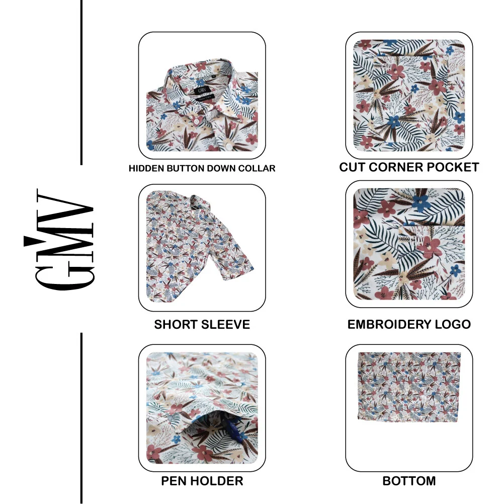 GMV Men's Short Slee