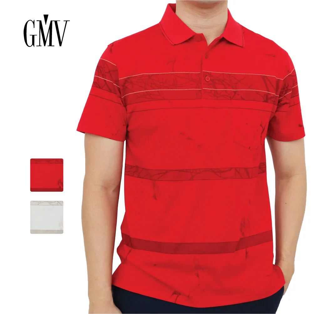 GMV Men Stripe Polo