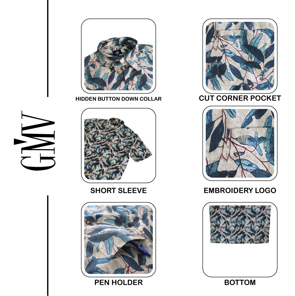 GMV Men's Short Slee