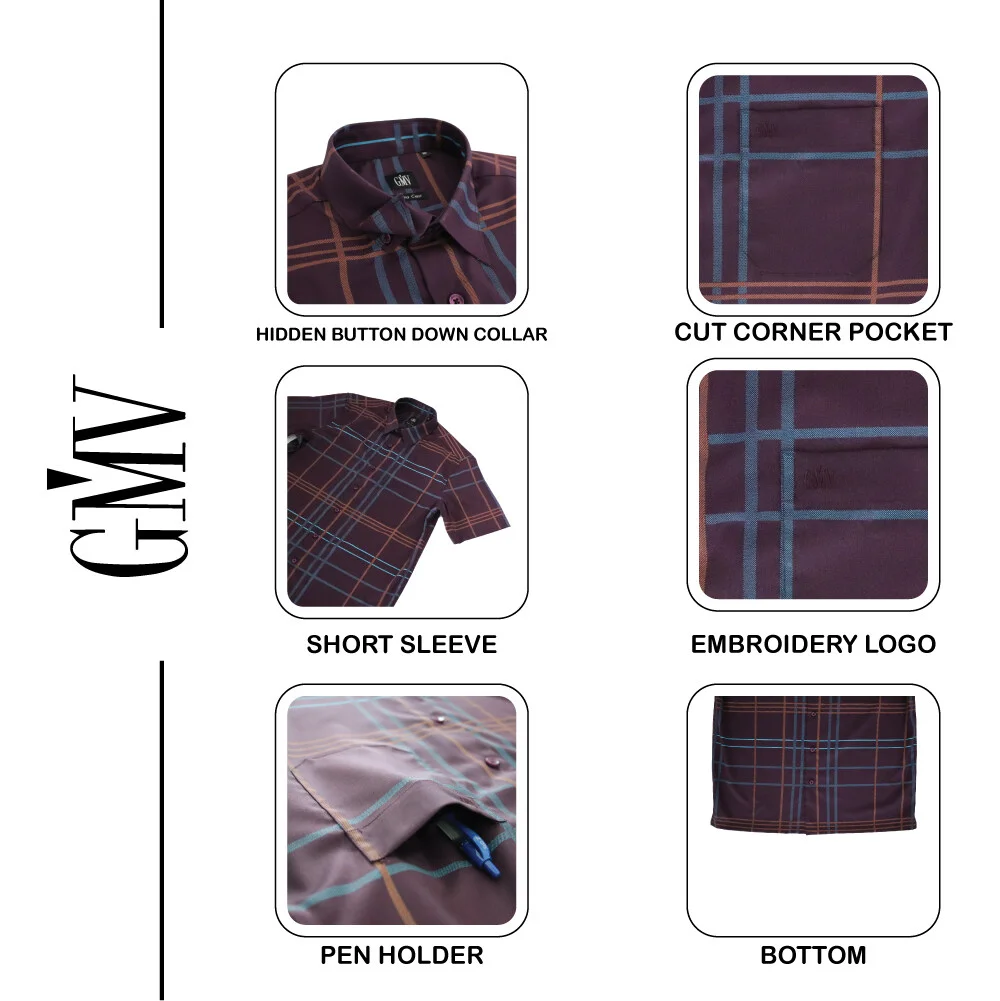 GMV Men's Short Slee