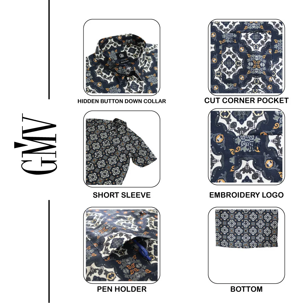 GMV Men's Short Slee