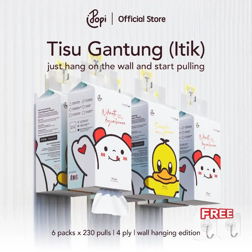 6 pek Popi Tisu Gant-1
