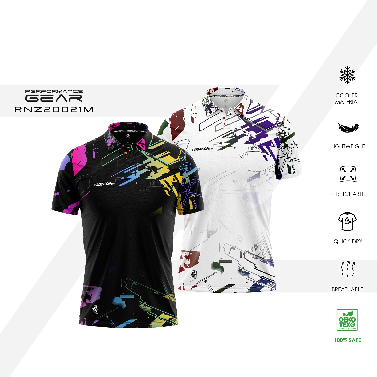 PROTECH Stylish Dry FIT Tournament Sport Collar Shirt RNZ20021M