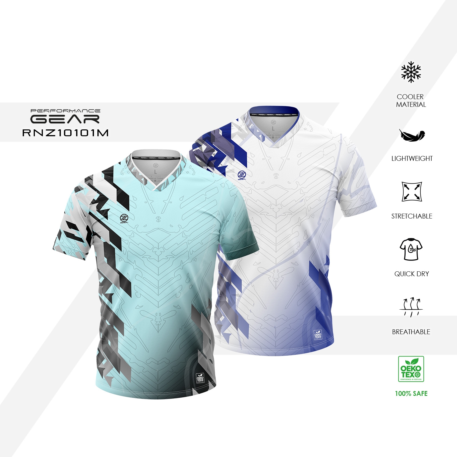 PROTECH Badminton Dry Fit Tournament Jersey RNZ10101M Protech