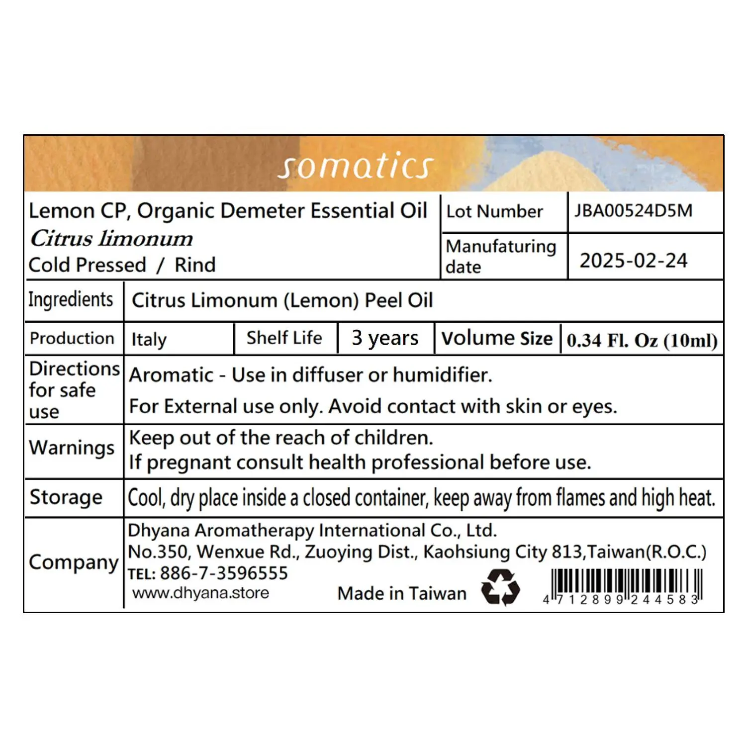Dhyana - Italian Lemon Essential Oil - Demeter Organic Farming Method - Organic Certification - WOGO Flagship Store-2