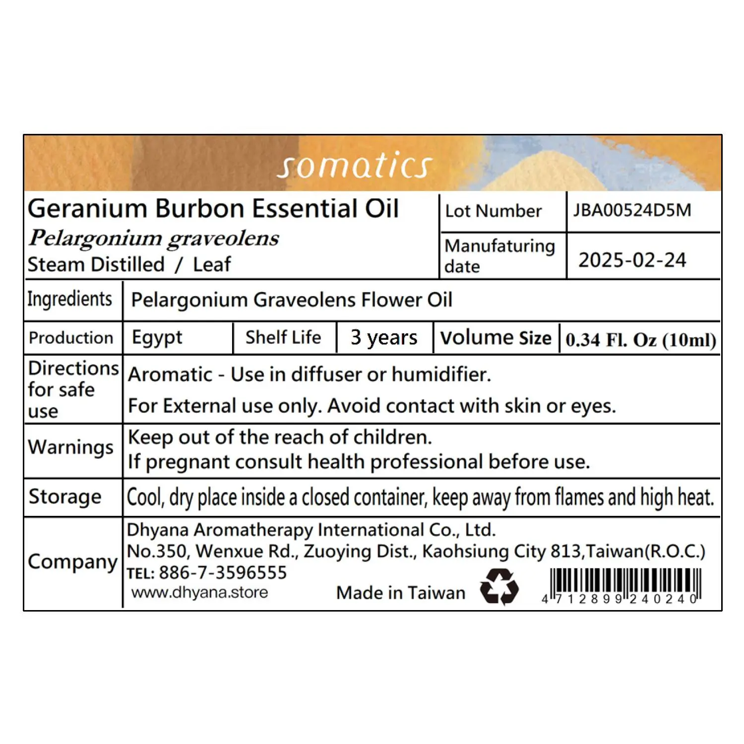 Dhyana - Bourbon Geranium Essential Oil - Egyptian Origin - Mind-Body Balance - Aromatherapy Grade for Skincare - WOGO Flagship Store-2