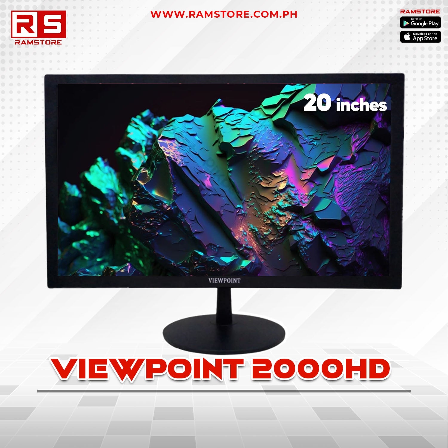 PCZ Monitor ViewPoint 2000HD | RAMSTORE – Everything You Need, Everyday