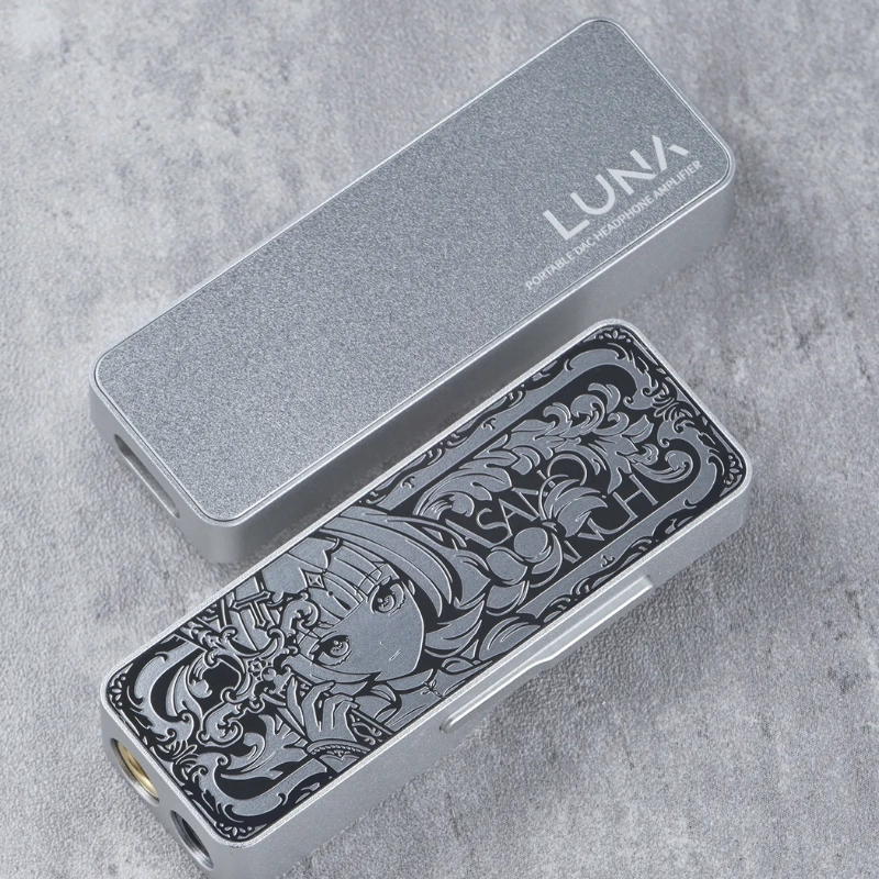TANCHJIM Luna Dual CS43198 DAC/AMP USB Portable - Double Sortie 3.5mm 4.4mm (Édition Limitée Argentée)