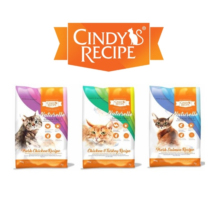 Cindy's Recipe Naturelle Grain Free Cat Food 13kg Season Pets
