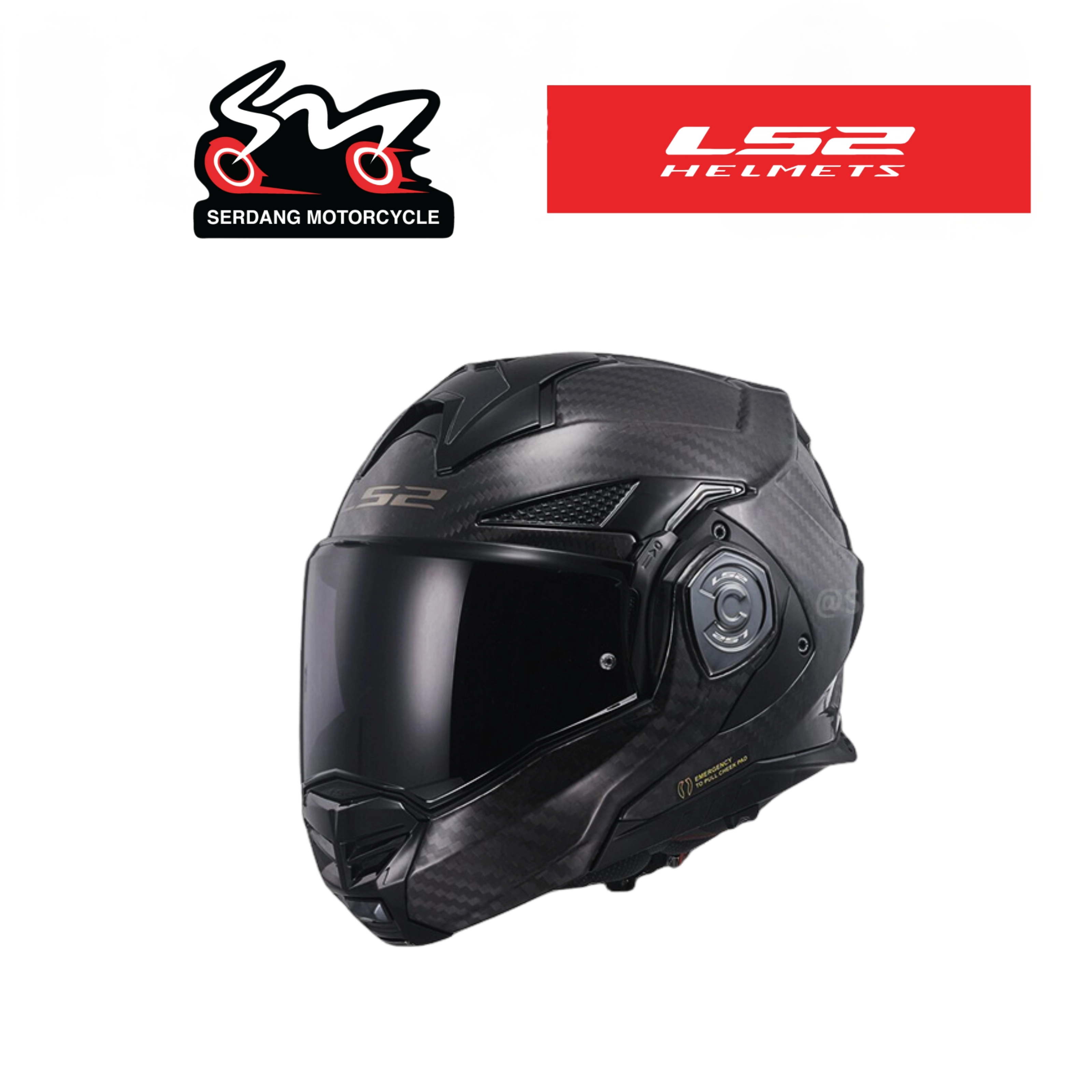 ls2 cabrio carbon fiber open face helmet xl Helmets Advant X Modular (Gloss Forged Black this helmet includes an anti LS2 FF901 ADVANT X CARBON