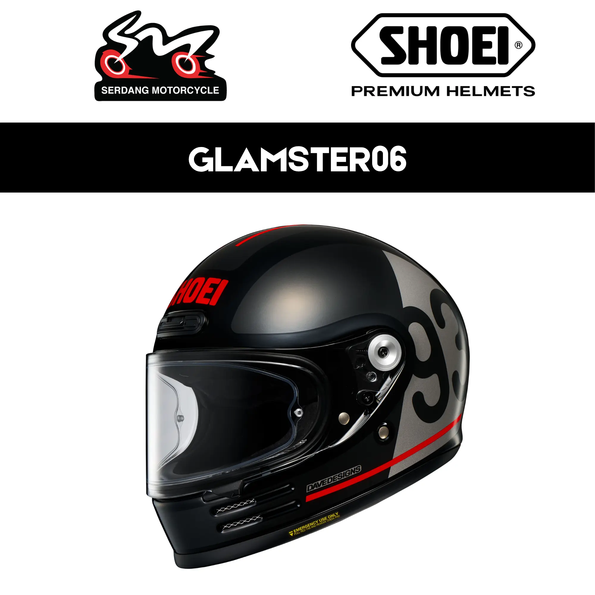 shoei full face helmet malaysia price X-Fifteen Marquez 8 2XL Available in Pearl Black color Shoei X-Twelve/X-12 Bautista TC-2 Full