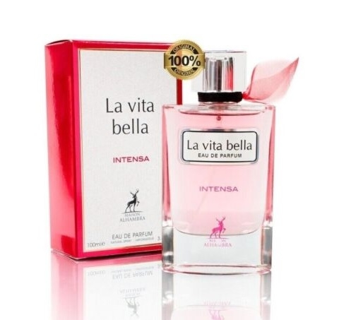 La Vita Bella Intensa By Maison Alhambra Eau De Parfum Spray 3.4 Oz For Women | Sham Perfume Malaysia La Vita Bella Intensa By Maison Alhambra Eau De Parfum Spray 3.4 Oz For Women | Sham Perfume Malaysia