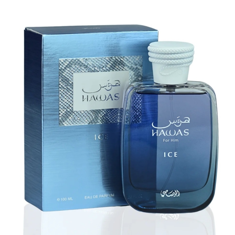 Hawas Ice For Men EDP 100 ML Rasasi Embrace Your Style Rasasi
