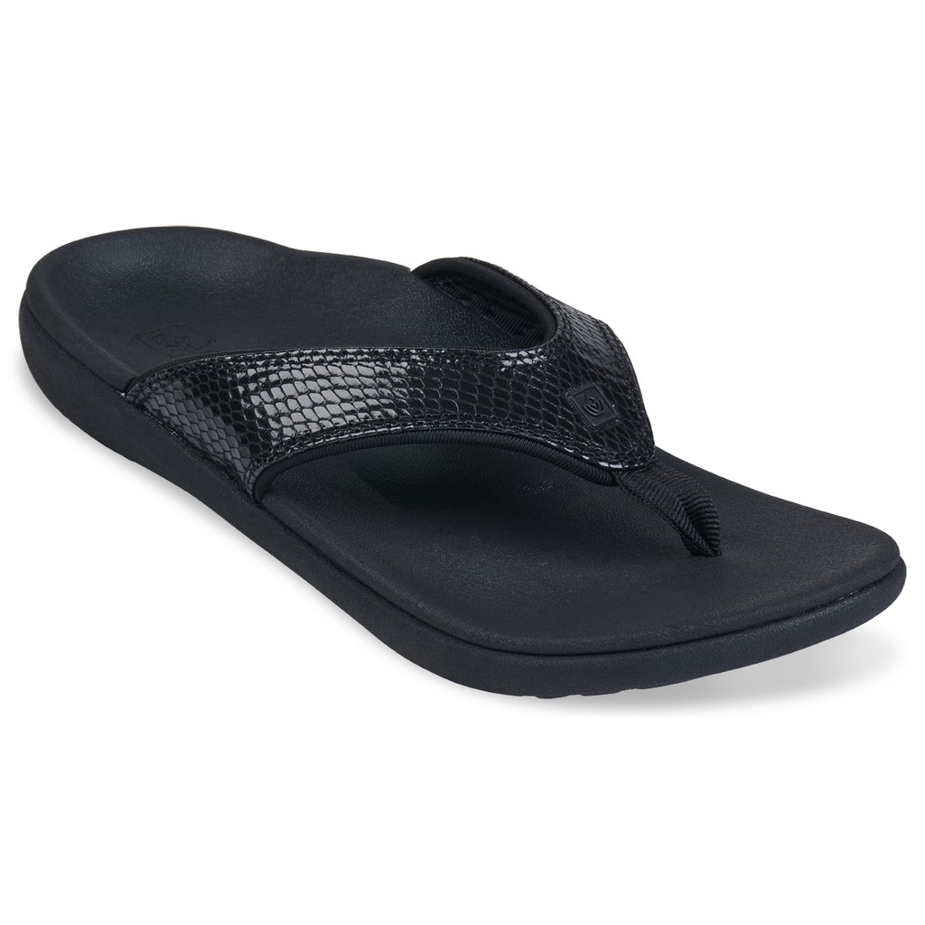 Spenco Women Yumi Snake Black Spenco Revitalign Malaysia