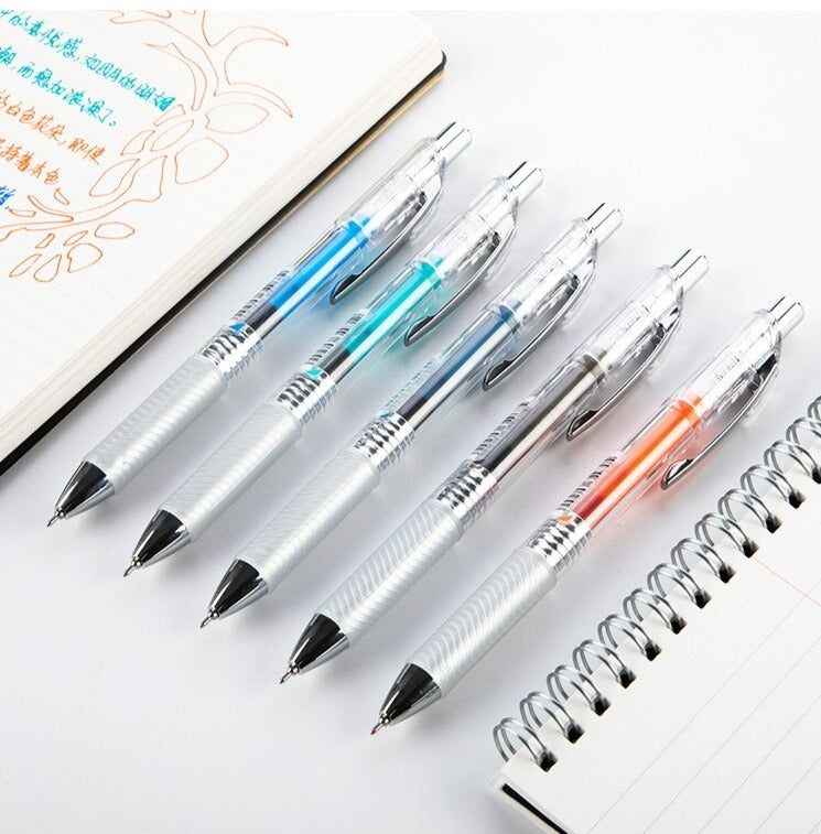 Penna a sfera con inchiostro Pentel Energel 002 pollici (05 mm) 5 colori Penna a sfera con inchiostro Pentel Energel 002 pollici (05 mm) 5 colori